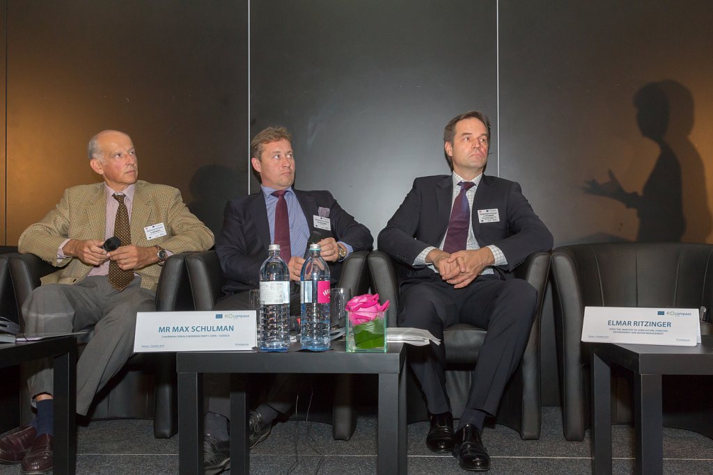 Panel discussion: Nikolaus Morawitz, Max Schulman, Elmar Ritzinger