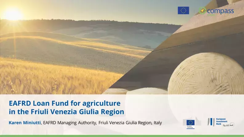 Karen Miniutti, EAFRD Managing Authority, Friuli Venezia Giulia Region, Italy Karen Miniutti, EAFRD Managing Authority, Friuli Venezia Giulia Region, Italy