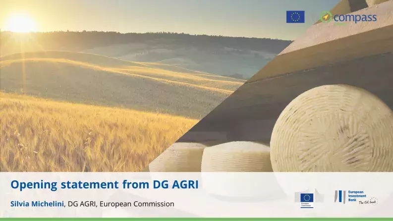 Silvia Michelini, Director, DG AGRI, European Commission Silvia Michelini, Director, DG AGRI, European Commission