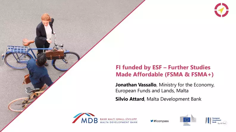 FI funded by ESF – Further Studies Made Affordable (FSMA & FSMA+) FI funded by ESF – Further Studies Made Affordable (FSMA & FSMA+)