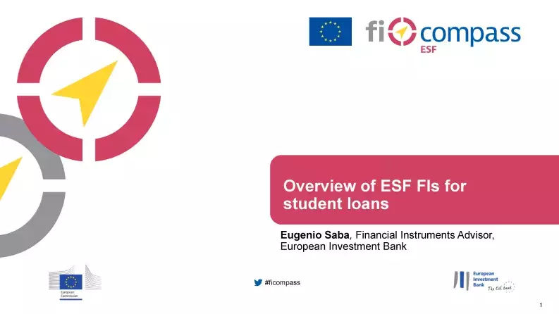 Overview of ESF FIs for student loans Overview of ESF FIs for student loans