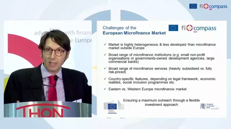 ESF microfinance 2014-2020: building blocks and tools at European level by Riccardo Aguglia ESF microfinance 2014-2020: building blocks and tools at European level by Riccardo Aguglia