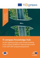 Knowledge Hub DNSH Climate Proofing Knowledge Hub DNSH Climate Proofing